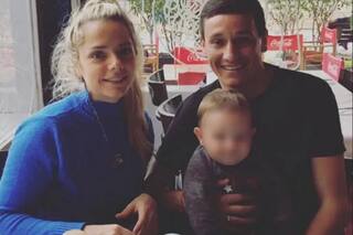 El mal momento de Zuqui: su mujer y el bebé cayeron tres pisos en un ascensor