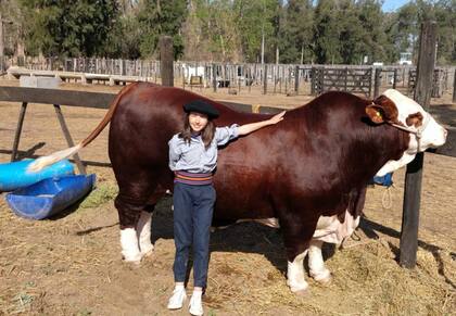 Zurbriggen dice que su pequeña ya está definida: “Viene realmente con muchos cuerpos de ventaja por delante. Es lindo, emocionante verla cómo disfruta cada instante”