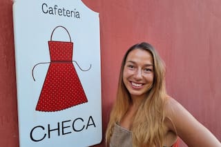 Vendía alfajores en una feria y hoy está al frente de una casa de té en Punta Ballena