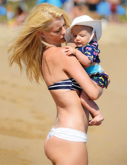 «Por ahora no pensamos en otro hijo. Estamos como locos con la llegada de la bebé y adaptándonos a la vida de a cinco»