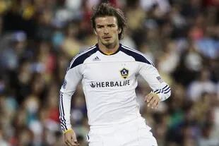 David Beckham jugó durante seis temporadas en Los Angeles Galaxy