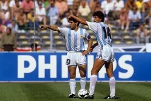 Se conocieron en 1979, en Argentinos; dejaron de compartir la cancha en 1990, después de la final del Mundial de Italia: Giusti, Maradona y una relación de amistad 