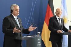 Alberto Fernández condenó “la agresión” a Ucrania y el canciller alemán destacó el acuerdo con el FMI