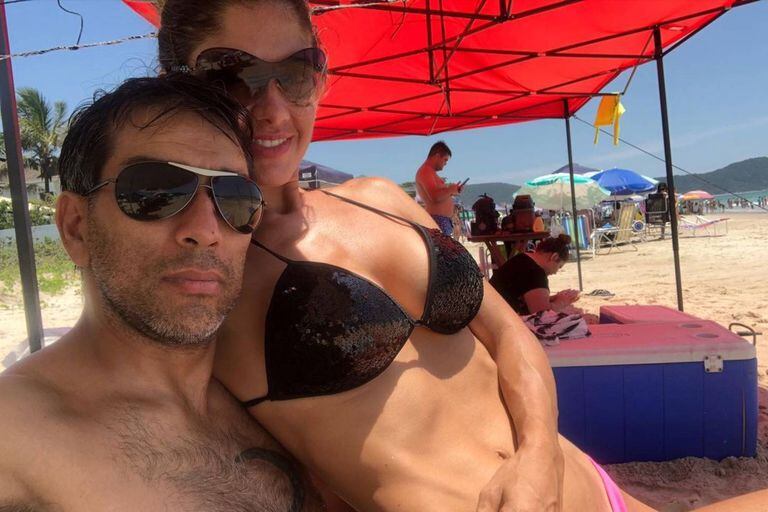 Nelson Cuevas y Alicia Ramírez, de vacaciones