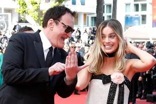 Tarantino se divierte con la actriz australiana
