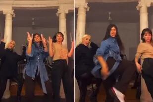 Lali Espósito disfrutó de una "noche de chicas" en Madrid junto a Úrsula Corberó y Nathy Peluso