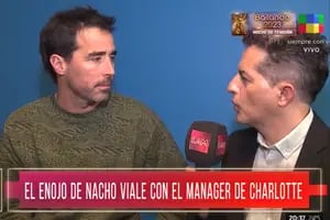 Nacho Viale contó detalles de la baja de Charlotte Caniggia al programa de Juana: "Hubo una falta de respeto"