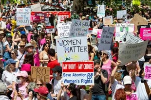 Manifestaciones en Boston en defensa del aborto legal