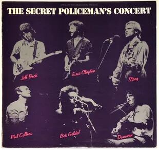 La portada del disco que se publicó con el concierto de 1981
