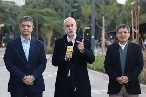 Larreta se mostró en un acto con Quirós y Jorge Macri y descartó una candidatura de Vidal en la Ciudad