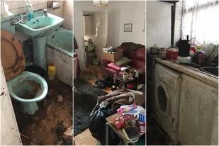 El impactante antes y después de una casa que no limpiaron durante 12 años
