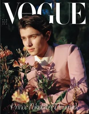 El príncipe Nicolás es un conocido modelo; aquí en una tapa de Vogue