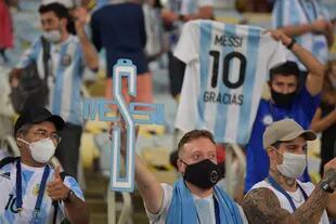 Los fanáticos de Argentina y una noche inolvidable en Río