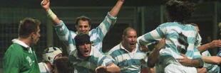 El triunfo más recordado ante Irlanda: en 1999 los Pumas les ganaron y accedieron por primera vez en su historia a cuartos de final de un Mundial