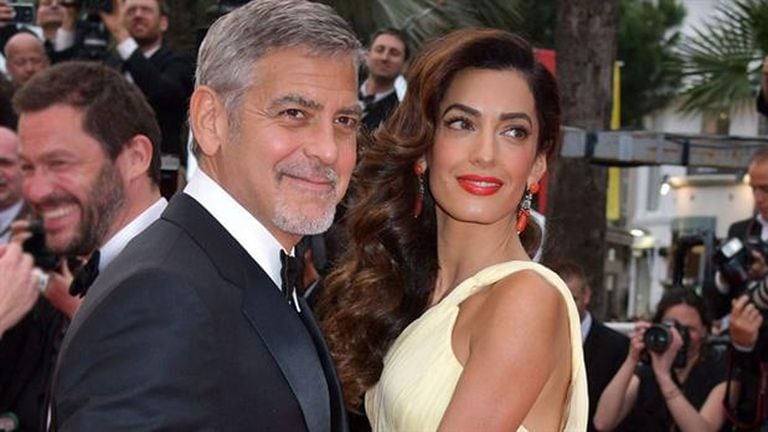 George Clooney y Amal Alamuddin, flamantes padres de gemelos