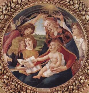 La Madonna del Magnificat, de Boticelli