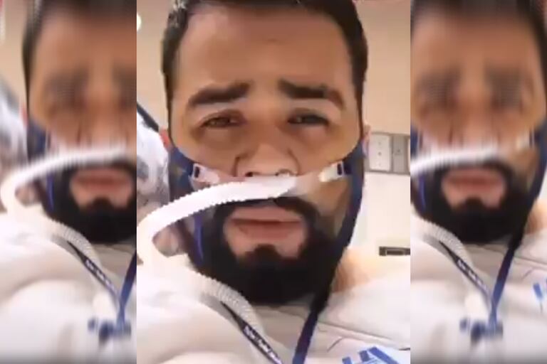 Un enfermero falleció por Covid-19 y antes de ser intubado grabó un video con un emotivo mensaje