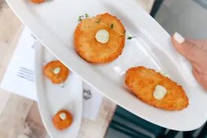 Croquetas de atún al horno