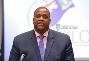 Andrew Alturo Fahie, primer ministro de Islas Vírgenes del Caribe