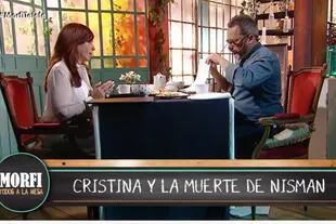 El conductor entrevistó a Cristina Kirchner en su programa