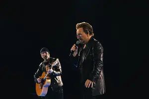 El sentido homenaje de U2 a Alexei Navalny durante un show en Las Vegas