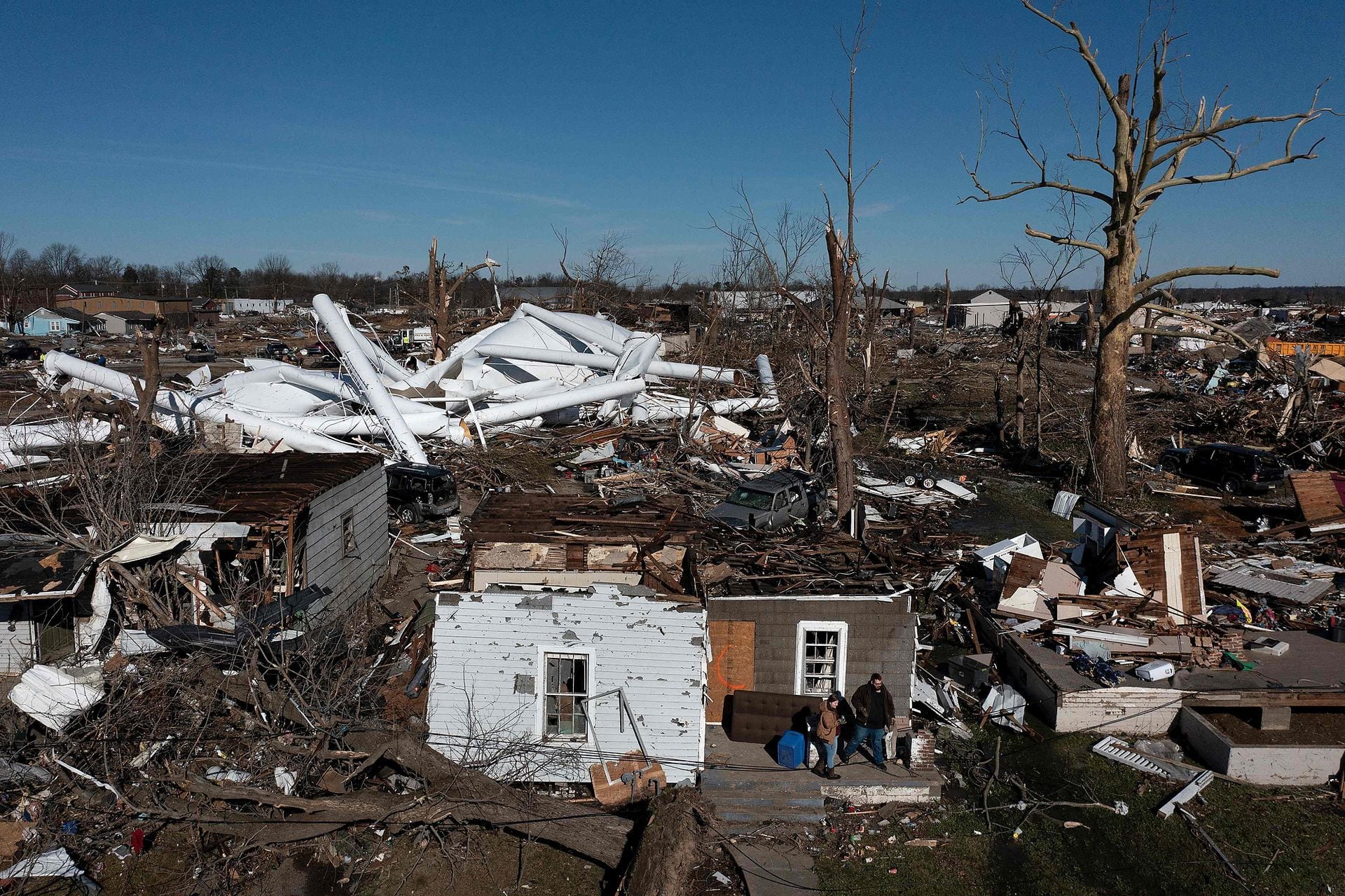 El presidente Joe Biden declaró el estado de desastre mayor en Kentucky tras la devastación de los tornados