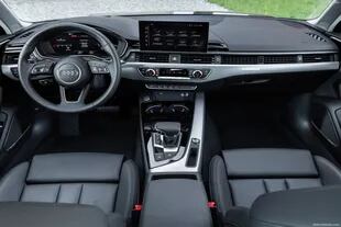 El interior del nuevo Audi A4 también fue modernizado