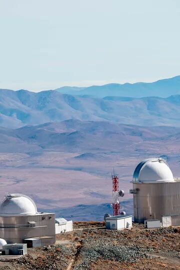  Al igual que otros observatorios de esta zona, La Silla se encuentra alejada de las fuentes de contaminación lumínica 