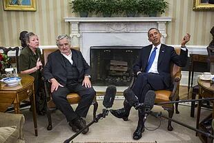 Mujica reunido con Obama en la Casa Blanca