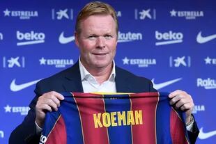 Koeman fue presentado en Barcelona el 19 de agosto y pidió por la continuidad de Messi