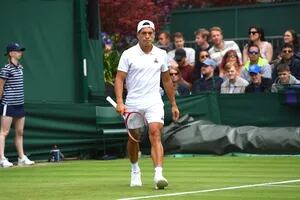 Sebastián Báez le dijo adiós a Wimbledon al perder en la segunda rueda