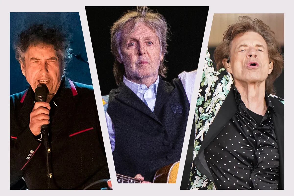Los abuelos más jóvenes del mundo: cómo McCartney, los Rolling Stones y Bob  Dylan rockean a los 80 años - LA NACION