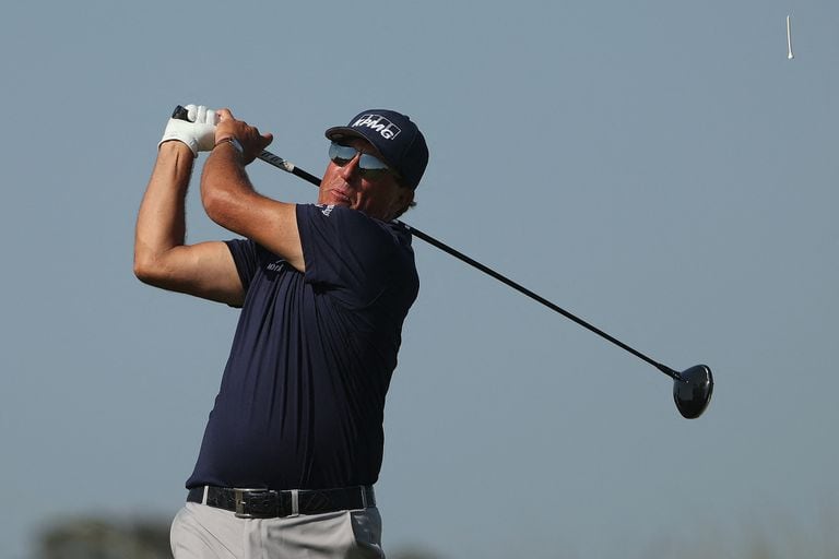 Phil Mickelson consiguió la distancia más larga en el hoyo 16 entre todos los jugadores del PGA Championship a lo largo del torneo