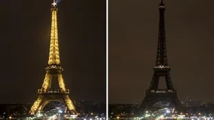 La Torre Eiffel, en Francia, se apagará también en señal de apoyo
