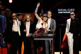 Cage The Elephant premio a Mejor Album de Rock "Social Cues." Grammy 2020