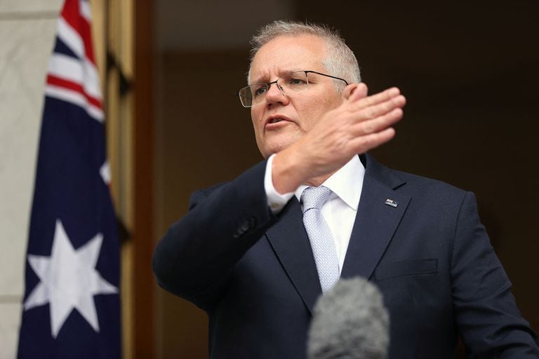 El primer ministro de Australia, Scott Morrison, volvió a dejar en claro que quiere que Djokovic se vaya 