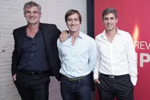 Pablo Saubidet y Daniel Nofal, fundadores de Iplan, junto a Damián Maldini, gerente general de la compañía