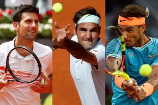 Djokovic, Federer y Nadal, integrantes del histórico 'Big Three', no participarán del torneo
