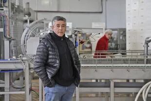 Arturo Díaz, apoderado y director técnico de Lácteos Vidal: "Para mí es un salto importante haber puesto la fábrica en marcha"