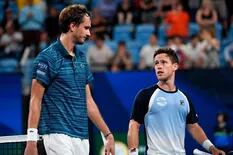ATP Cup. Argentina perdió ante Rusia y quedó eliminada en cuartos de final