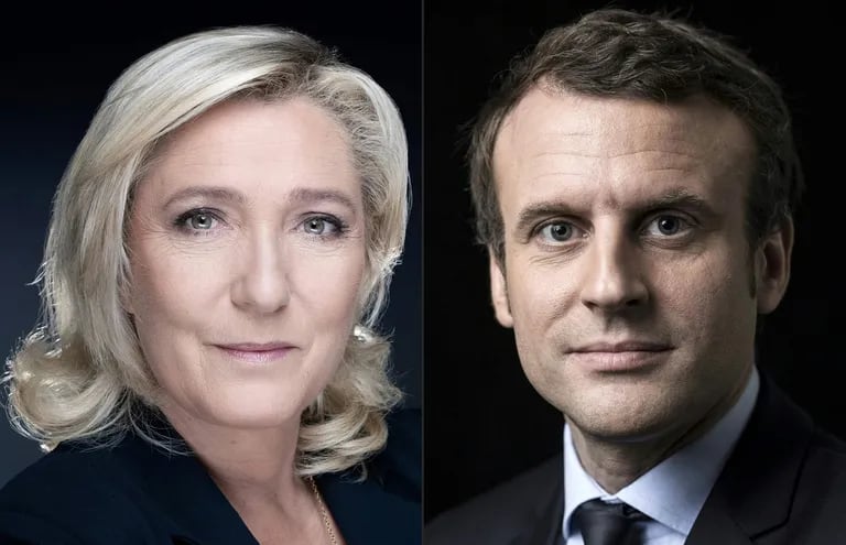 Election in France: Emmanuel Macron and Marine Le Pen face off on the ballot for the presidency.