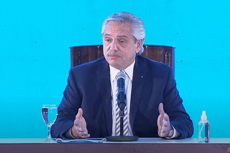 El presidente Alberto Fernández presentó una denuncia judicial por el video del Banco Provincia