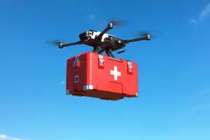 Cómo son las primeras pruebas para el traslado de órganos con drones para mejorar los trasplantes en el país