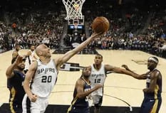 NBA: buena tarea de Ginóbili en el necesario triunfo de San Antonio Spurs