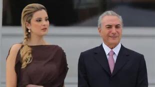 Marcela y Michel Temer, nuevo presidente de Brasil