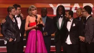 Taylor Swift ganó el Grammy al mejor disco del año