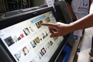 prueba voto electrónico elecciones primarias generales porteñas ciudad boleta