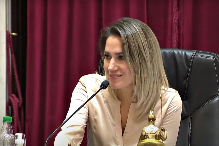 La senadora Carolina Losada presidió por primera vez la Cámara alta