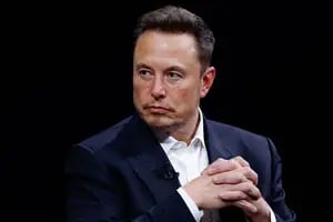 La imagen sexual que publicó Elon Musk sobre el discurso de Milei en Davos