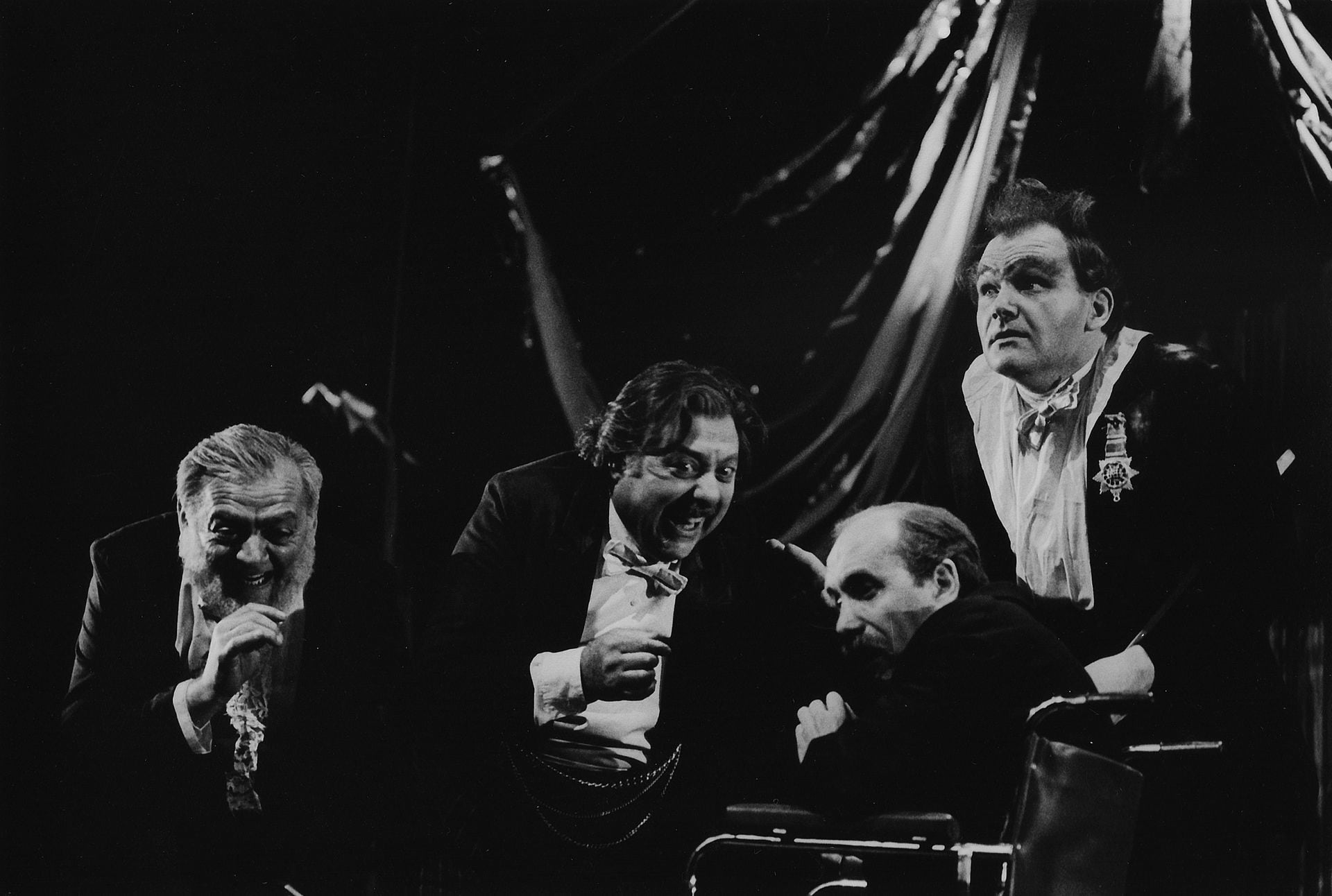 Concierto de aniversario, de Eduardo Rovner, dirigida por Sergio Renán, con Aldo Braga, Juan Manuel Tenuta, Roberto Catarineu y Marcos Wonsky